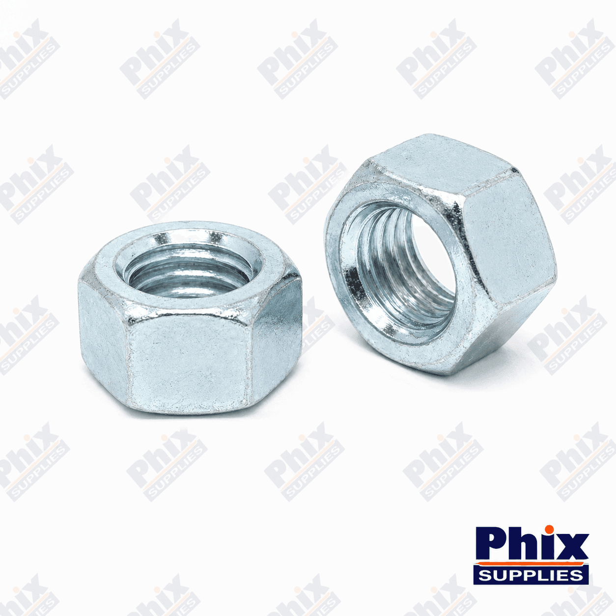 NUT M12-1.25 METRIC ZINC PLATED